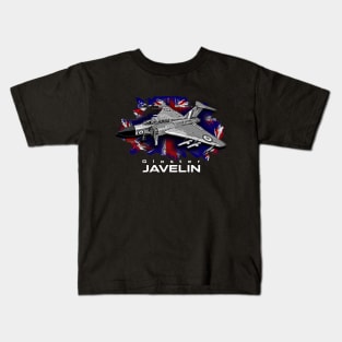 Gloster Javelin Interceptor Aircraft Kids T-Shirt